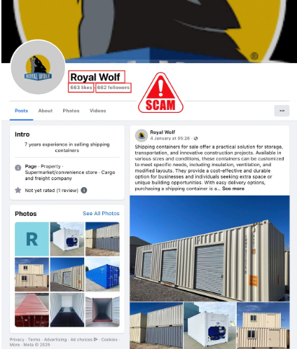 Facebook Scam