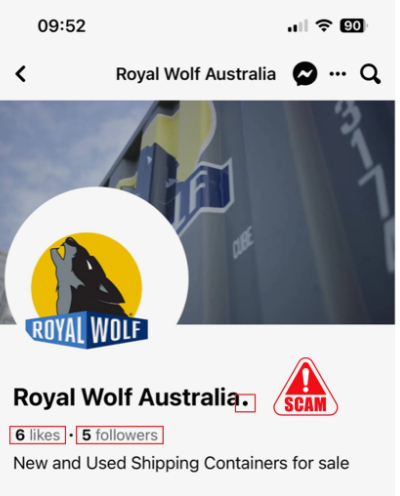  Facebook Scam