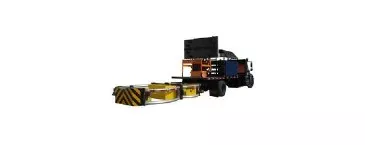 truck with arrow board
