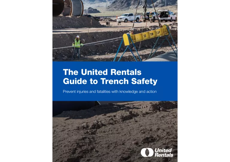 e-book cover trench safety guide