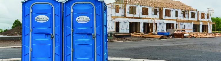 Double porta potties
