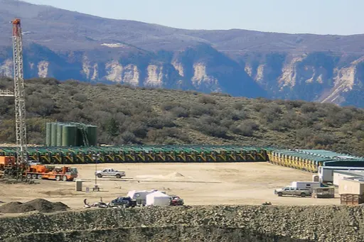Upstream oil and gas site