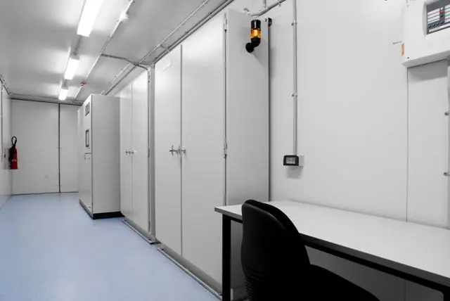 Interior of a Switch Room