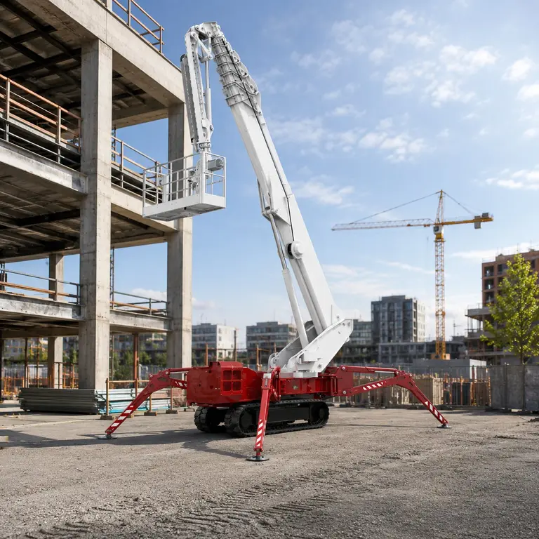 151' Track-Mounted Boom (Spider Telescopic)