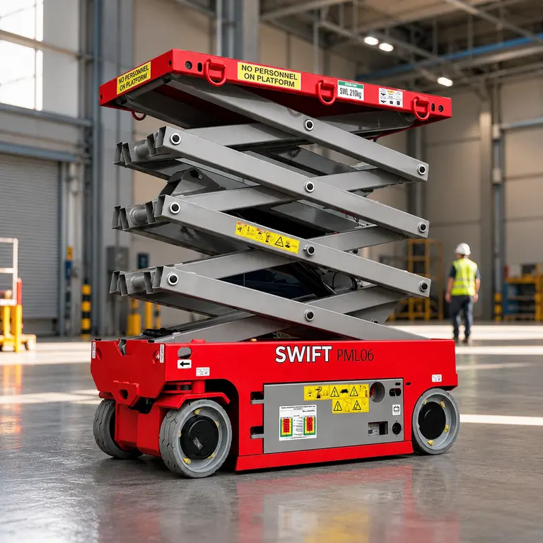 19ft Power Material Lift