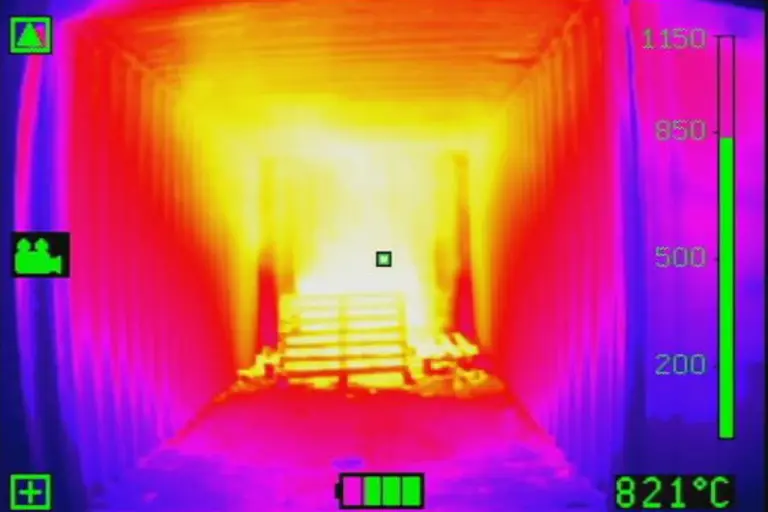 Battery Storage and Thermal Monitoring Facility
