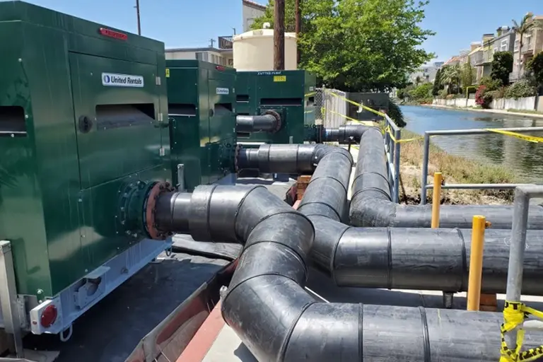 Pipes and pumps