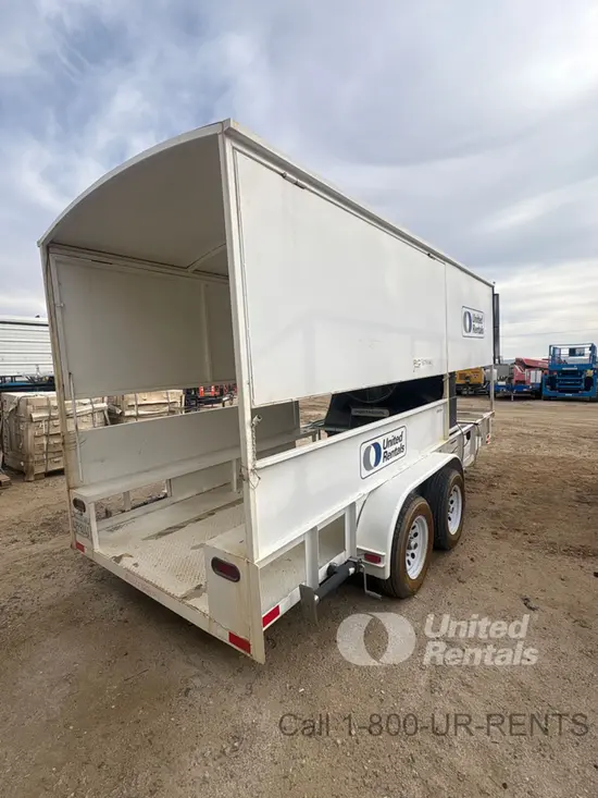 2016 Brock's Trailers 16' COOLING Evaporative Cooling Fan