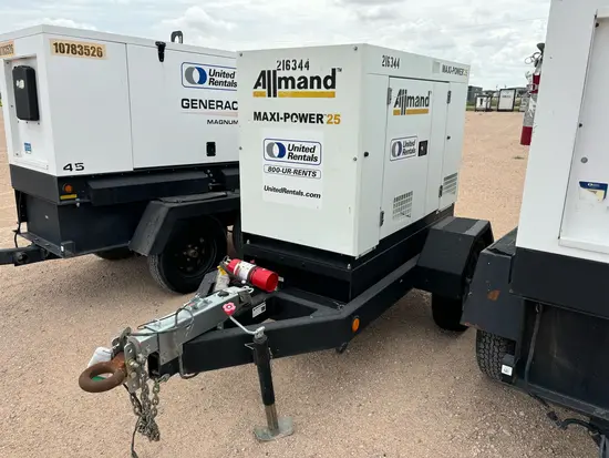 2018 Allmand MP25 Diesel Generator