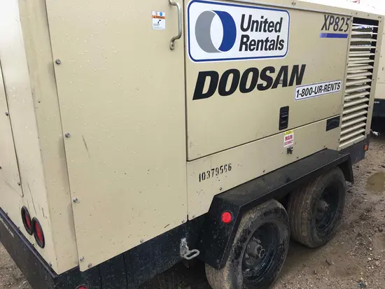 2015 Doosan XP825WCU-FX-T3 Air Compressor