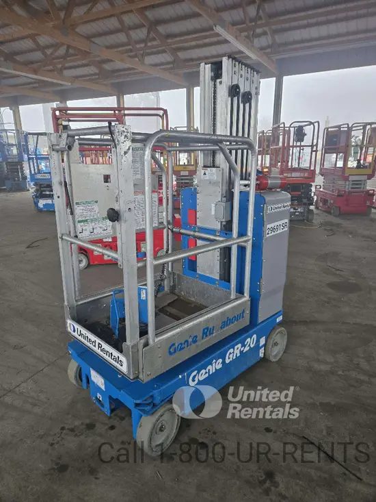 2020 Genie GR-20 Self-Propelled One-Person Lift