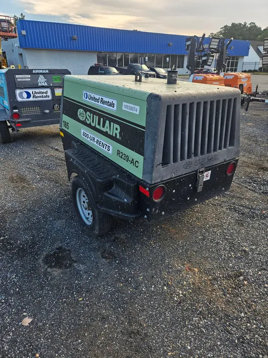 2019 Sullair 185DPQ-KU-T3 Air Compressor