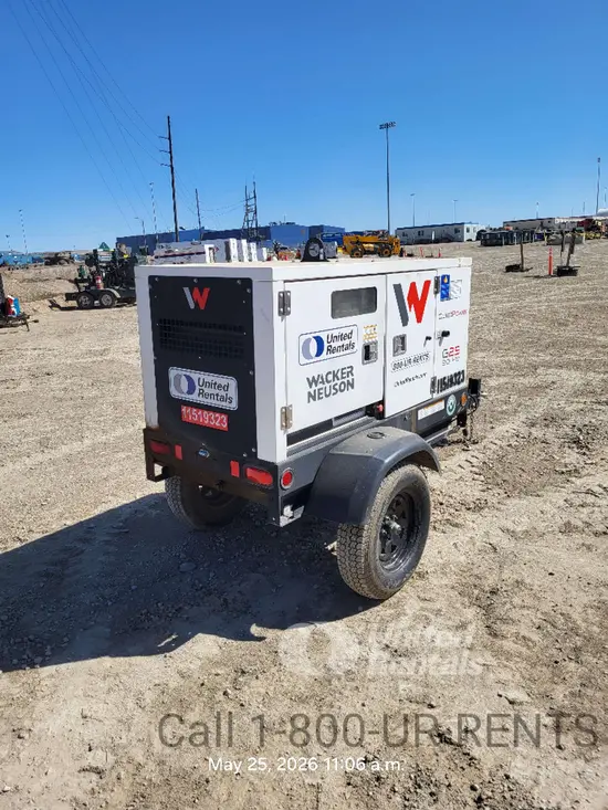2022 Wacker Neuson G25 T4F Diesel Generator