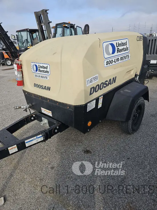 2022 Doosan C185WDO-T4F Air Compressor