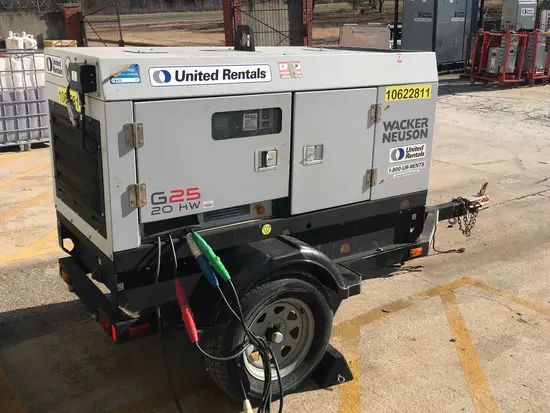 2017 Wacker Neuson G25 T4F Diesel Generator