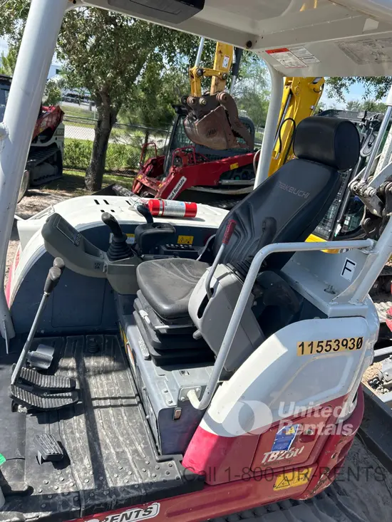 2022 Takeuchi TB260 Mini Excavator