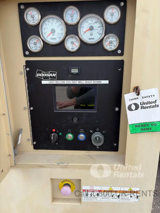 2018 Doosan HP1600WCU-T4F Air Compressor