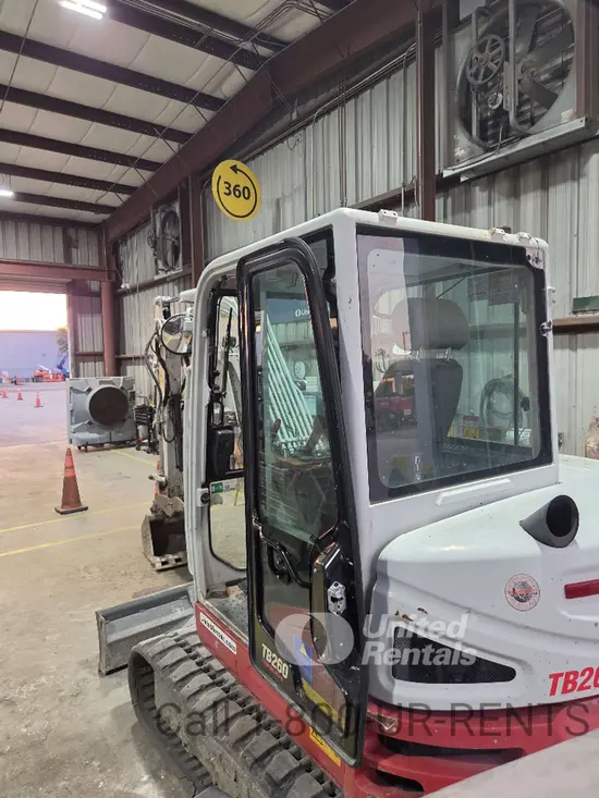 2021 Takeuchi TB260C Mini Excavator