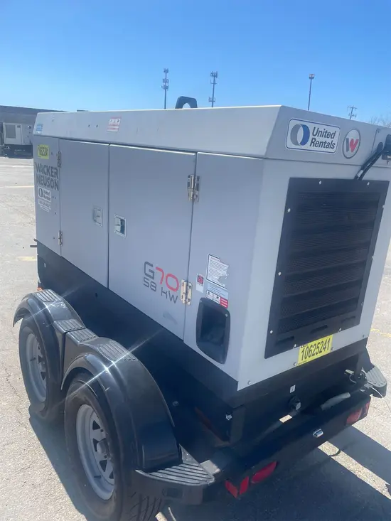 2017 Wacker Neuson G70 T4I Diesel Generator