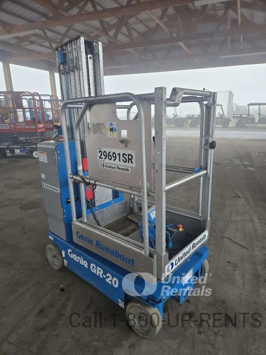 2020 Genie GR-20 Self-Propelled One-Person Lift