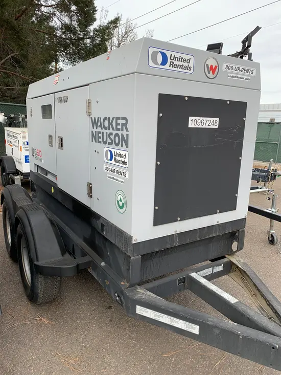 2019 Wacker Neuson G50 T4F Diesel Generator