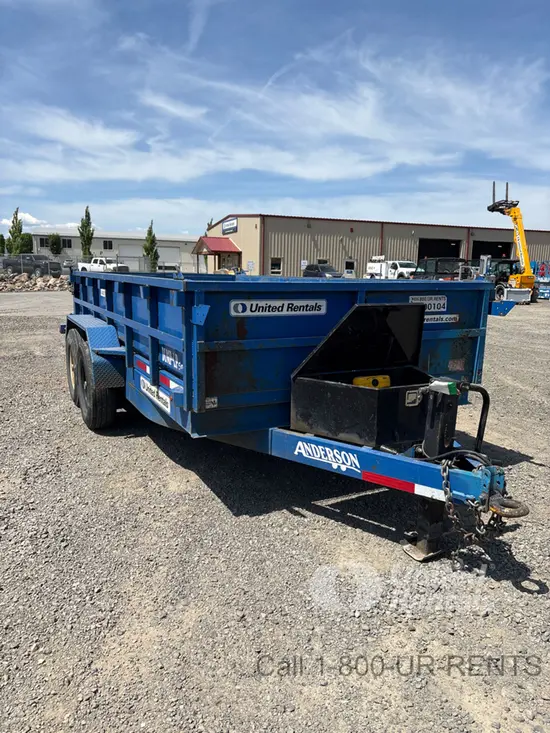 2021 Anderson Trailers D7147TLP Dump Trailer