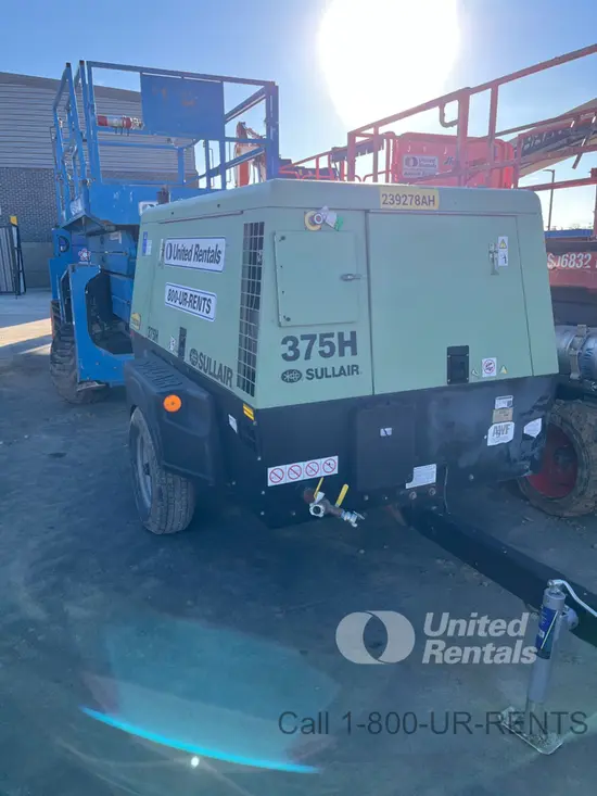 2019 Sullair 375H DPQ-JD3 Air Compressor