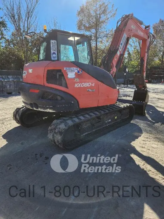 2020 Kubota KX080-4S Mini Excavator
