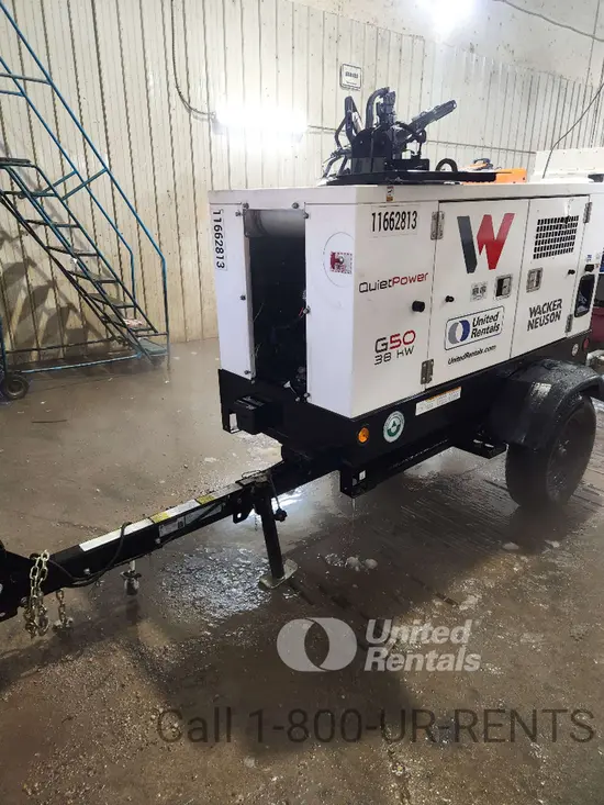 2023 Wacker Neuson G50 T4F 600V Diesel Generator