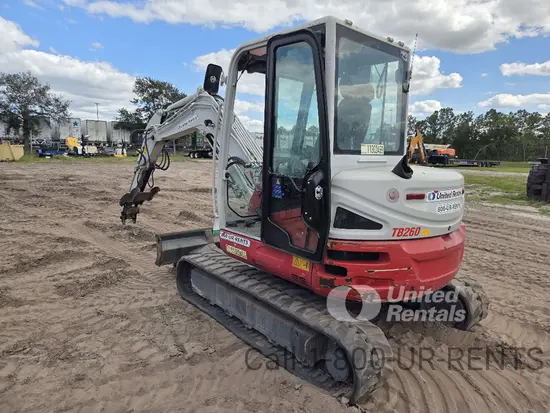 2021 Takeuchi TB260C Mini Excavator
