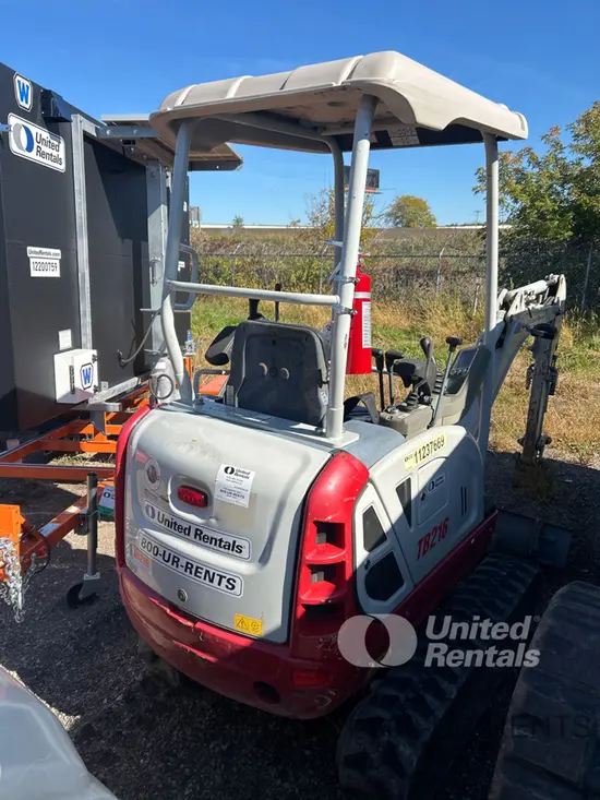 2021 Takeuchi TB216 Mini Excavator