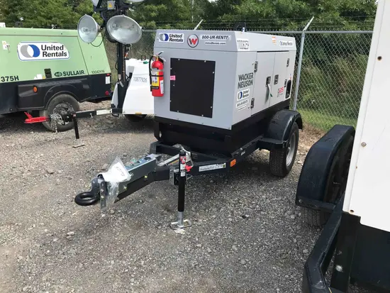 2019 Wacker Neuson G25 T4F Diesel Generator