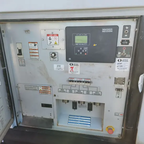 2017 Wacker Neuson G50 T4F Diesel Generator