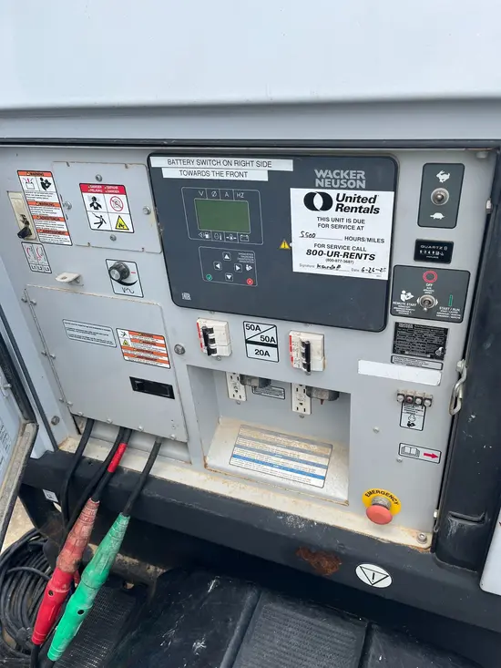 2017 Wacker Neuson G 25 Diesel Generator