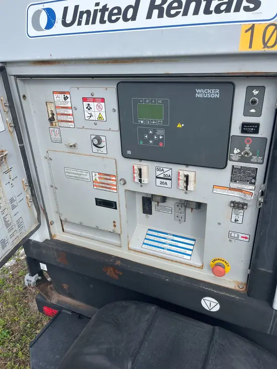 2017 Wacker Neuson G25 T4F Diesel Generator