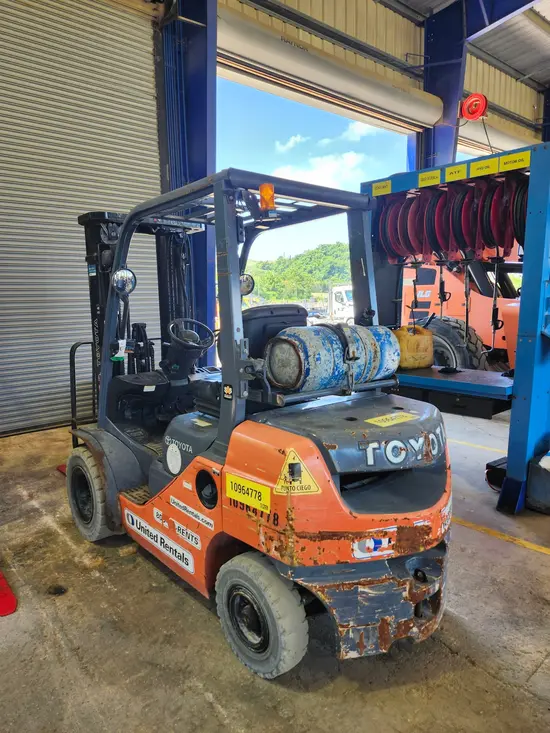2019 Toyota 8FGU25 Warehouse Forklift