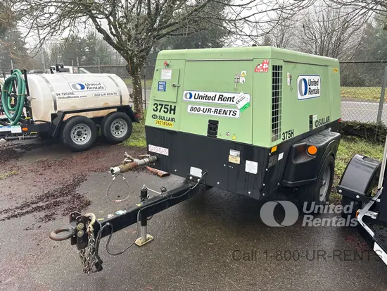 2019 Sullair 375H DPQ-JD3 Air Compressor