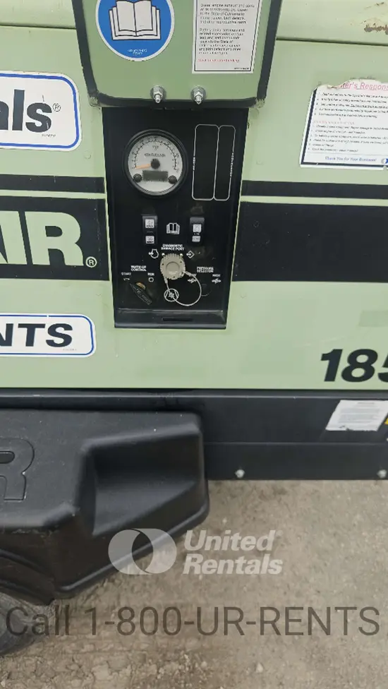 2018 Sullair 185DPQ-KU-T3 Air Compressor