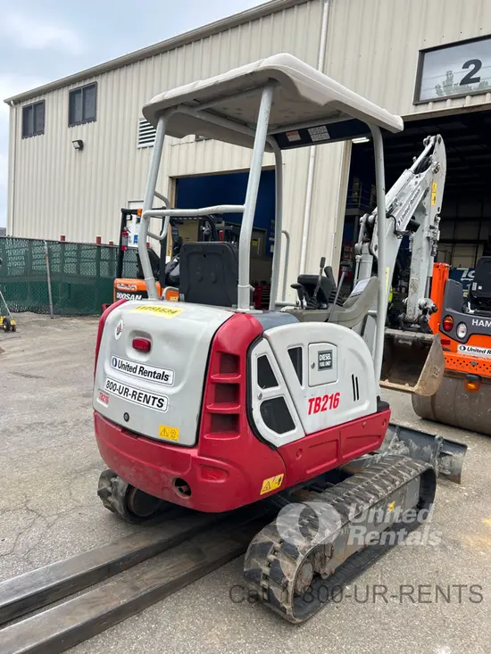 2021 Takeuchi TB216 Mini Excavator