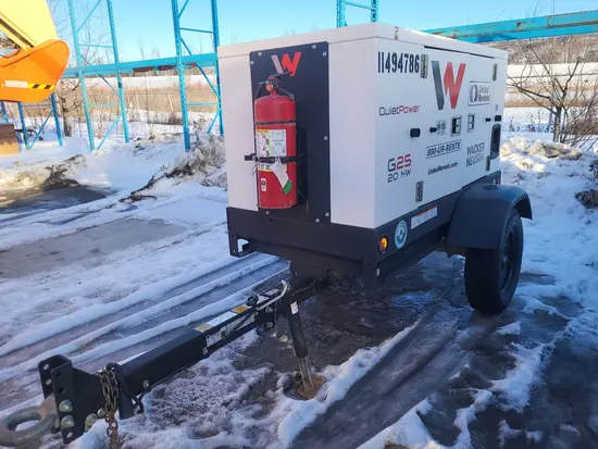 2022 Wacker Neuson G25 T4F Diesel Generator