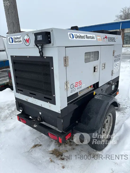 2021 Wacker Neuson G25 T4F Diesel Generator