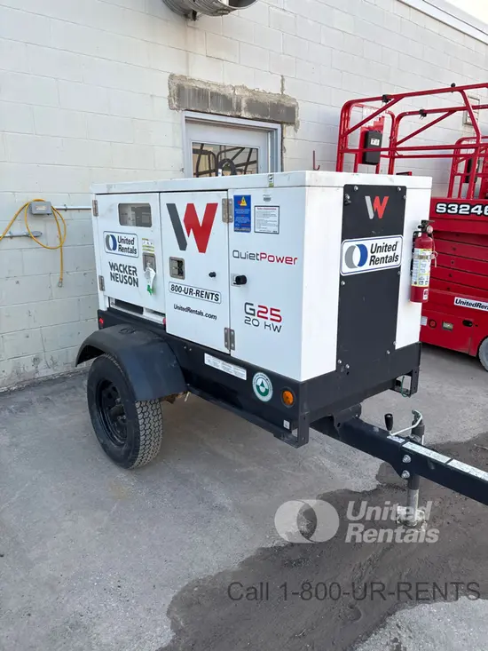 2022 Wacker Neuson G 25 Diesel Generator
