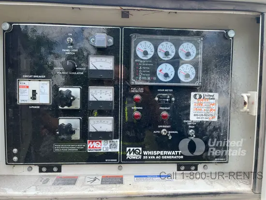 2022 Multiquip DCA25SSIU4F Diesel Generator