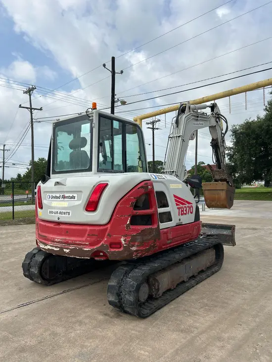 2021 Takeuchi TB370CRA Mini Excavator