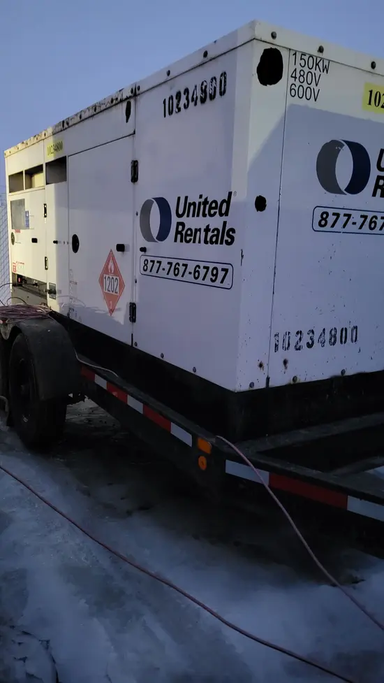 2014 Cummins C150D6R Diesel Generator