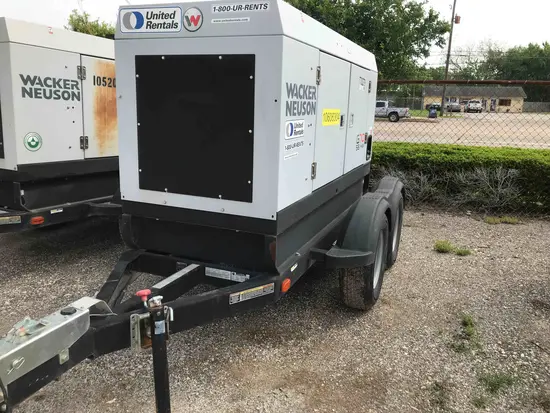 2017 Wacker Neuson G70 T4I Diesel Generator
