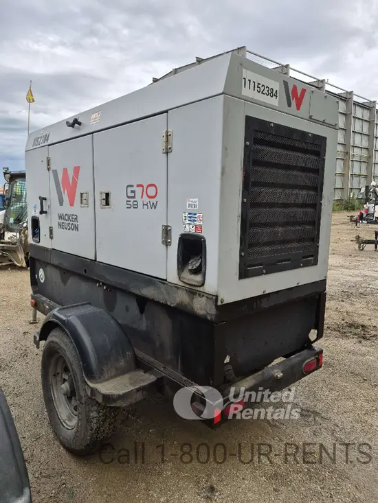 2021 Wacker Neuson G 70 Diesel Generator