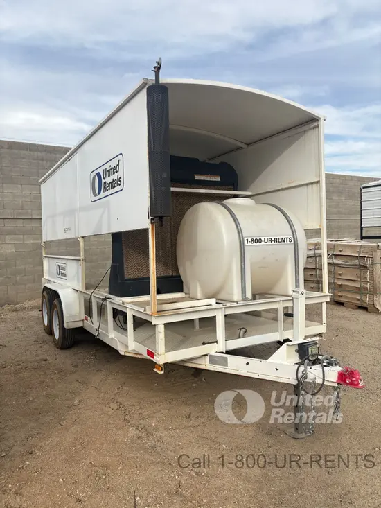 2016 Brock's Trailers 16' COOLING Evaporative Cooling Fan