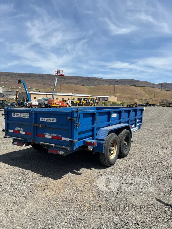 2021 Anderson Trailers D7147TLP Dump Trailer