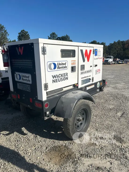 2021 Wacker Neuson G25 T4F Diesel Generator